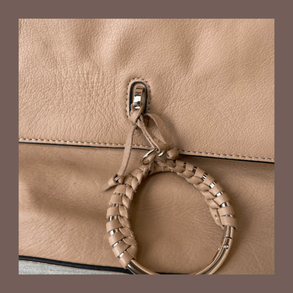 Vince Camuto Crossbody Bag | Tan Leather | OS | Vintage - Picture 7 of 8